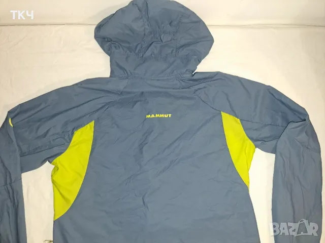 Mammut Runbold WB Hooded Jacket (S) спортно яке, снимка 4 - Спортна екипировка - 47136059