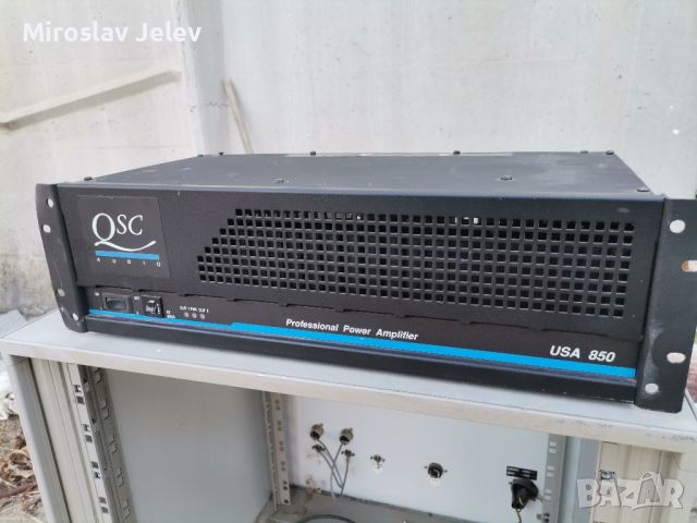 стъпало Qsc 850, снимка 4 - Ресийвъри, усилватели, смесителни пултове - 46581662