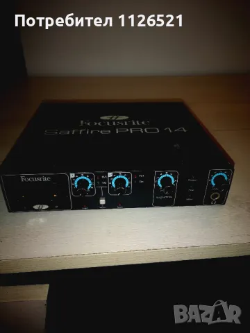 Focusrite Saffire PRO 14 , снимка 3 - Други - 48976304