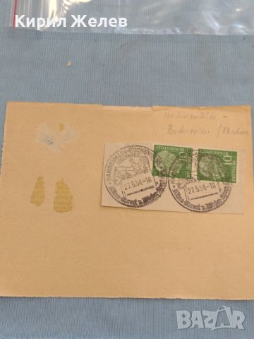 Стар пощенски плик с марки и печати Германия за КОЛЕКЦИЯ ДЕКОРАЦИЯ 26467, снимка 1 - Филателия - 46170970