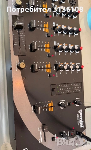 GEMINI PS-700 PRO DJ MIXER , снимка 6 - Ресийвъри, усилватели, смесителни пултове - 53693297