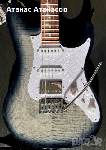 Продав Ibanez AZ22S1F-TKS Transparent Black Sunburst, снимка 2 - Китари - 52402539