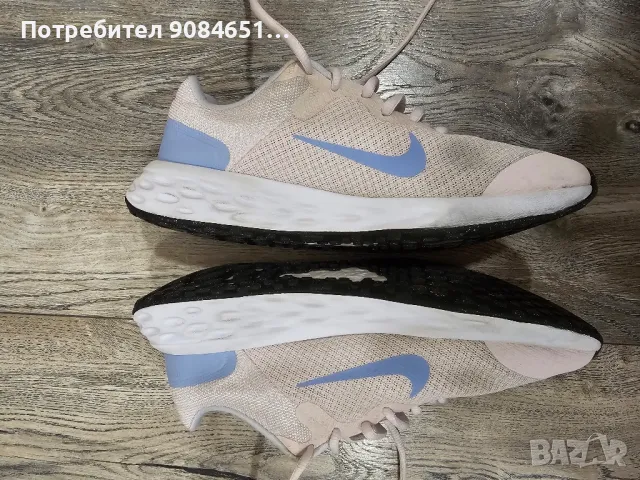 Nike маратонки за бягане Revolution 6 Nn (GS) DD1096 600 Розов, снимка 9 - Детски маратонки - 46873374