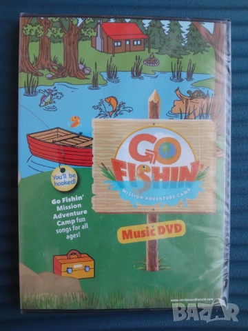 Go Fishin - Music DVD - оригинален диск запечатан