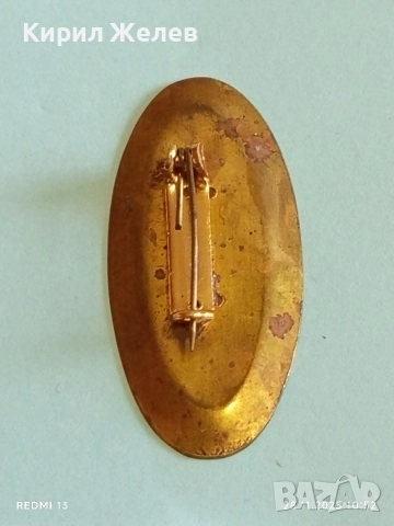 Винтидж брошка украсена с емайл рядка за КОЛЕКЦИЯ 52197, снимка 7 - Антикварни и старинни предмети - 52570719