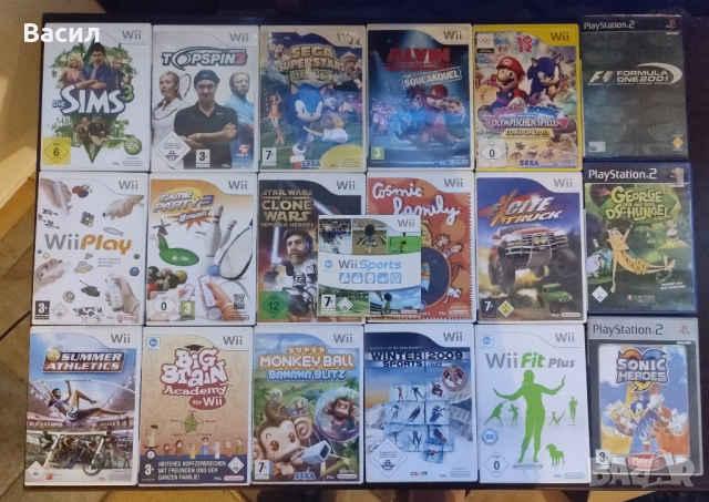 Игри за Nintendo Wii и PS2