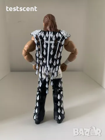 Екшън фигура WWE Shawn Michaels HBK Elite Classic Exclusive Mattel WWF Шон Майкълс, снимка 4 - Фигурки - 49419598