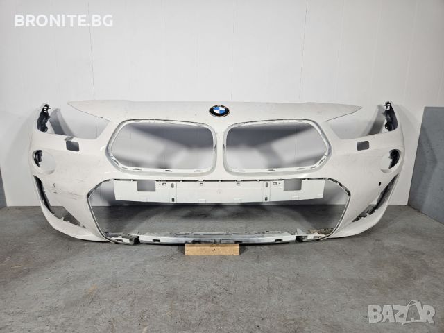 Предна броня BMW X2 F39 M-SPORT БМВ Х2 Ф39 М-спорт 2018- 2022 г 8069086, снимка 1 - Части - 45416706