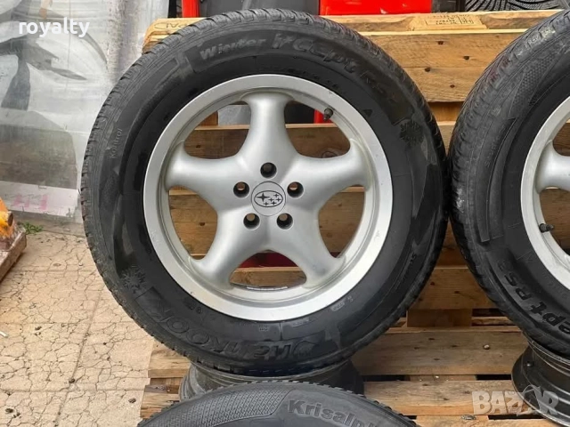 5х100 16 Джанти Субару 5x100 Subaru, снимка 5 - Аксесоари и консумативи - 51896049