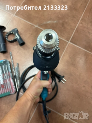 Makita HP1630 - Ударна бормашина 710W като нова!, снимка 4 - Бормашини - 51490626