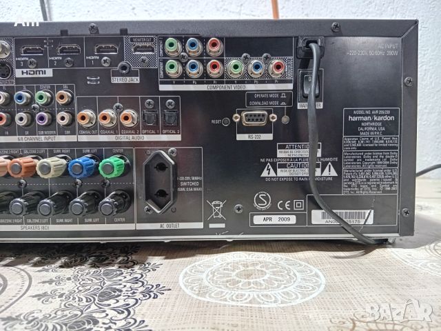 Ресийвър - HARMAN/KORDON AVR255/230, снимка 6 - Ресийвъри, усилватели, смесителни пултове - 46168330