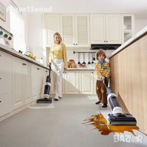 Вертикална безжична прахосмукачка Tineco Floor One Switch S6 Stretch Plus - 5 в 1, снимка 5 - Прахосмукачки - 53792933