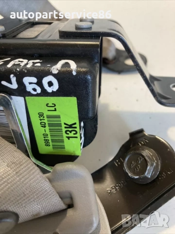 Заден ляв предпазен колан ред за KIA Carnival (2006–2012) 89810-4D130, снимка 2 - Части - 53205054