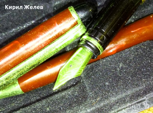 ALEXANDER ® Fine writing instruments ЛУКСОЗЕН КОМПЛЕКТ ПОЗЛАТЕНИ ПИСАЛКА и ХИМИКАЛКА 47079, снимка 9 - Други ценни предмети - 46774751