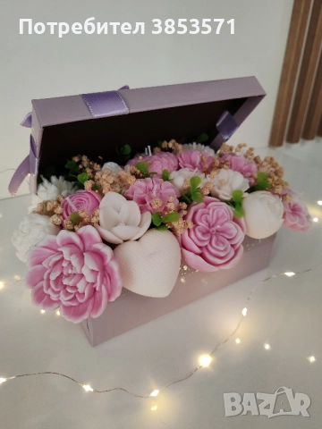 Ароматни соеви свещи в кутия