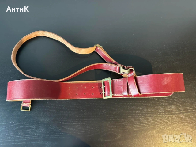 Военен Офицерски Колан с Портупей