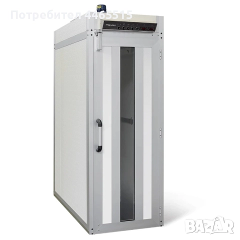 Професионален ферментатор за ротационна фурна – 2 врати, капацитет за 2 колички (50x70 см)