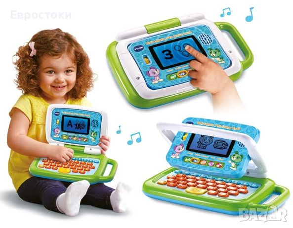 Детски образователен таблет VTech Ordi-P'tit Genius Touch, снимка 6 - Образователни игри - 45360355