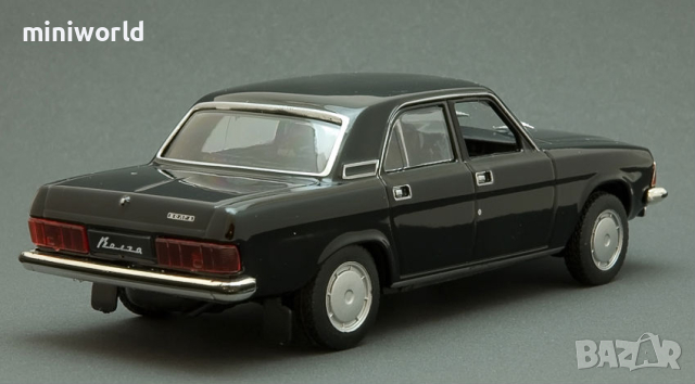 ГАЗ 3102 Волга 1982 - мащаб 1:43 на DeAgostini моделът е нов в блистер, снимка 5 - Колекции - 44992289