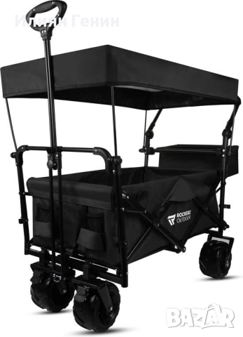 Сгъваема количка с подвижен покрив, снимка 16 - Къмпинг мебели - 51529620