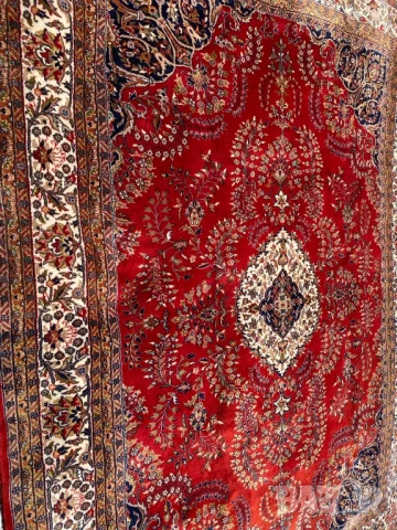 Персийски килим Керман, снимка 3 - Килими - 51129368