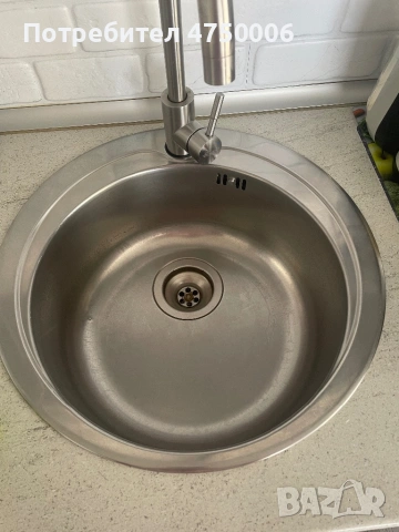 Смесител с мивка за кухня , снимка 2 - Мивки - 53643397