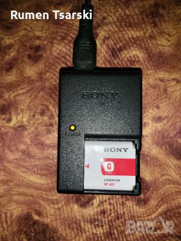 Зарядно и батерия Sony NP-BG1.