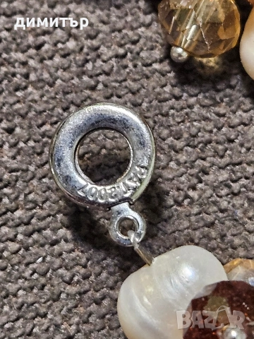 Перлена гривна - нова , снимка 2 - Гривни - 54284136