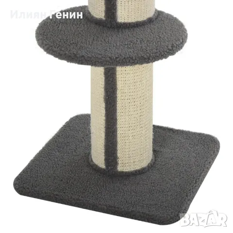 PawHut Дърво за котки, 91 см, с котешко легло, драскалка за котки, до 5 кг , снимка 7 - За котки - 50367913