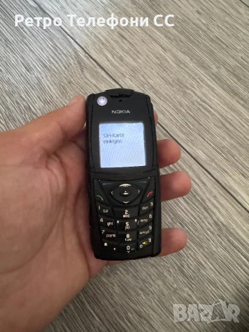 Nokia 5140i Т мобиле Черен Гумен панел, снимка 3 - Nokia - 51113569