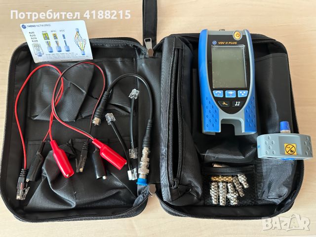 Мрежов кабелен тестер / Network tester verifier / VDV II Plus, снимка 2 - Други инструменти - 46796404