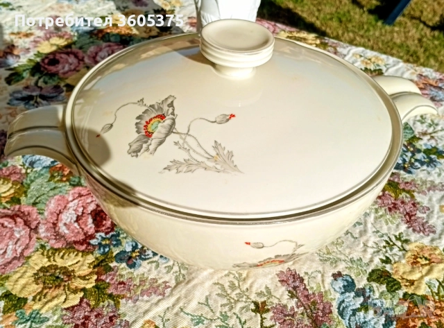 Супник ,стар порцелан от Pirkenhammer 