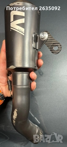 Оригинално гърне за мотор Leo Vince, снимка 5 - Части - 54251014