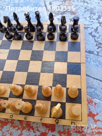 Дървен шах , снимка 4 - Шах и табла - 54290921