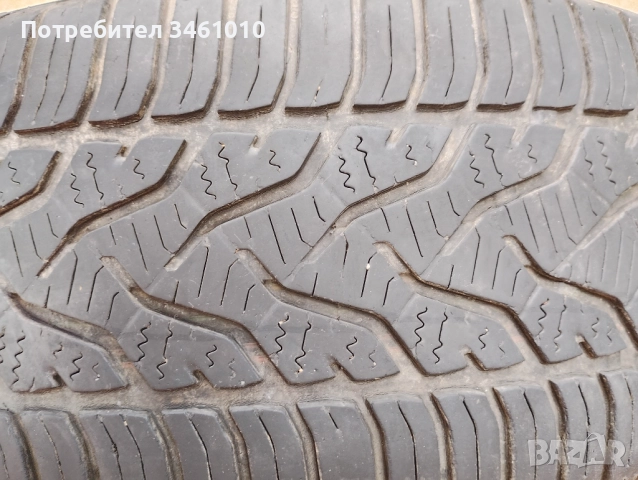 4 броя употребявани всесезонни гуми 5 мм грайфер 215/60/17, снимка 3 - Гуми и джанти - 52465508