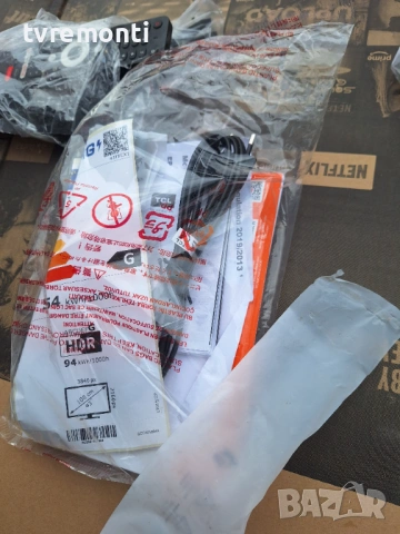 ОРИГИНАЛНО дистанционното управление Original Телевизор  TCL модел 43T6C - НОВО, снимка 3 - Дистанционни - 54091236