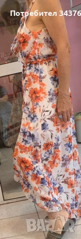 Рокля дълга елегантна, снимка 8 - Рокли - 50981012