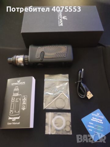 Вейп/Vandy Vape Jackaroo Waterproof 100W Kit, снимка 3 - Електронни цигари - 45417045