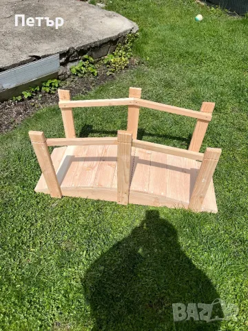 Дървено декоративно мостче, снимка 7 - Декорация за дома - 49816215