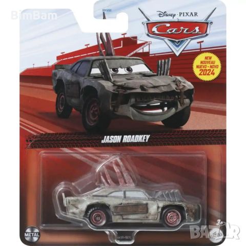 Оригинална kоличка Cars Jason Roadkey / Disney / Pixar, снимка 1 - Коли, камиони, мотори, писти - 46470425