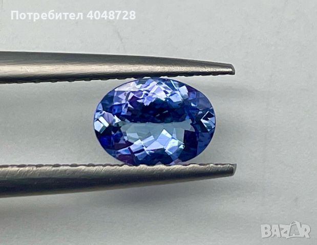 Инвестиционен естествен Танзанит 1.10ct., снимка 1 - Други - 45128187