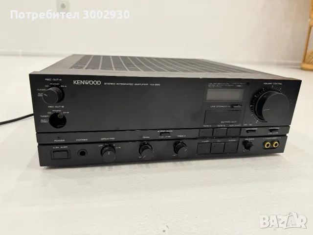 Усилвател  Kenwood, снимка 2 - Аудиосистеми - 47045309