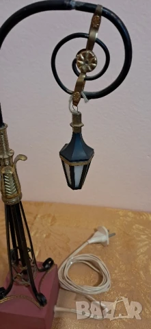 Стара декоративна лампа , снимка 5 - Антикварни и старинни предмети - 50841698