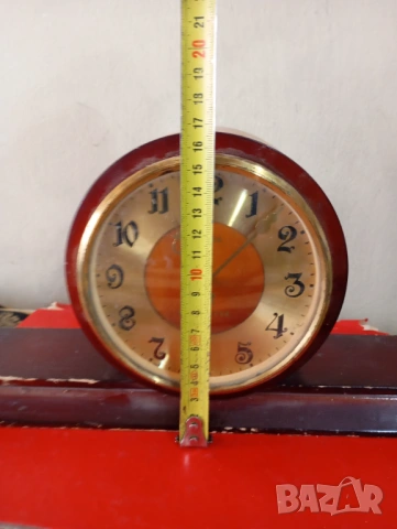Настолен часовник, снимка 6 - Антикварни и старинни предмети - 54108671