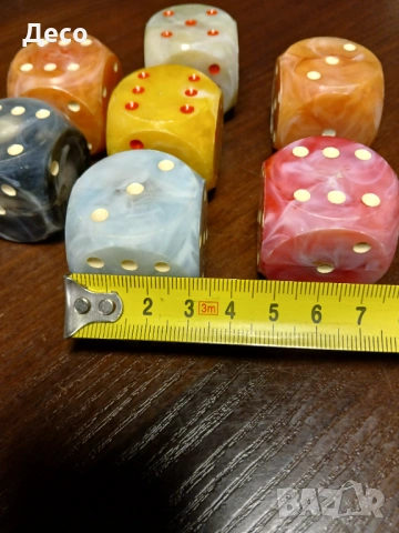 Стари големи зарове за колекцията., снимка 4 - Други ценни предмети - 53295073