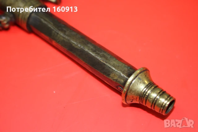 Османски балкански дозатор за барут за кремъчни капсулни пушки пищови., снимка 10 - Антикварни и старинни предмети - 51121644