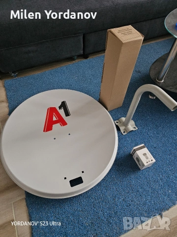 Сателитна антена А1 чисто нова цял комплект , снимка 2 - Приемници и антени - 53542122