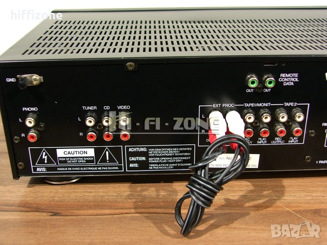 Усилвател   Dual cv-600rc , снимка 7 - Ресийвъри, усилватели, смесителни пултове - 53656733