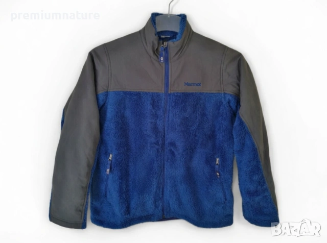 Marmot / мъжка хибридна трекинг поларена блуза флиис, снимка 2 - Якета - 46810540