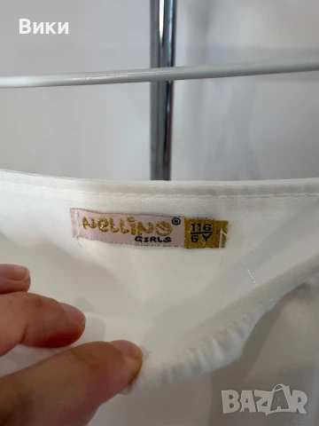 Детска рокля 6г, но е по подходяща за 5г, снимка 6 - Детски рокли и поли - 50738168